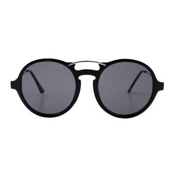 Retro with Metal Bar PC Frame Sunglass